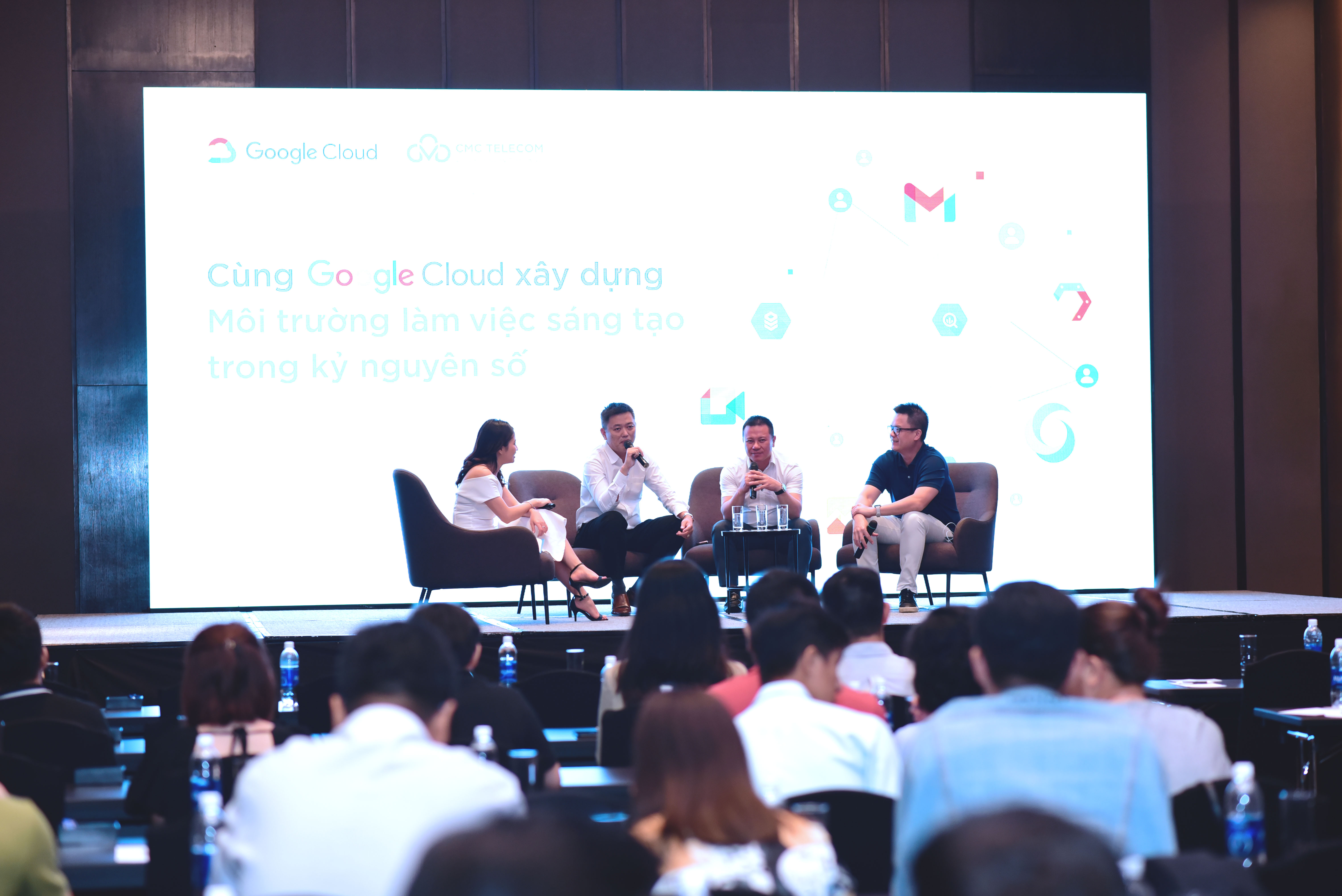 Ông Thịnh Phạm chia sẻ về phép thử đầu tiên trong lộ trình chuyển đổi số với Google Workspace nhằm số hóa dữ liệu kinh doanh - tương tự như chính cuộc cách mạng số hóa nơi làm việc đã diễn ra tại Singapore vào 2018